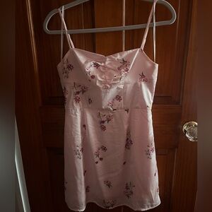 Princess Polly Pink Floral Satin Slip